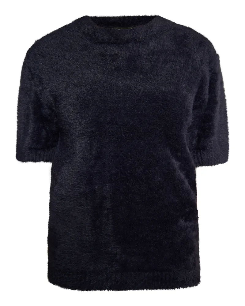FAINA Strickpullover Damen schwarz Schwarz