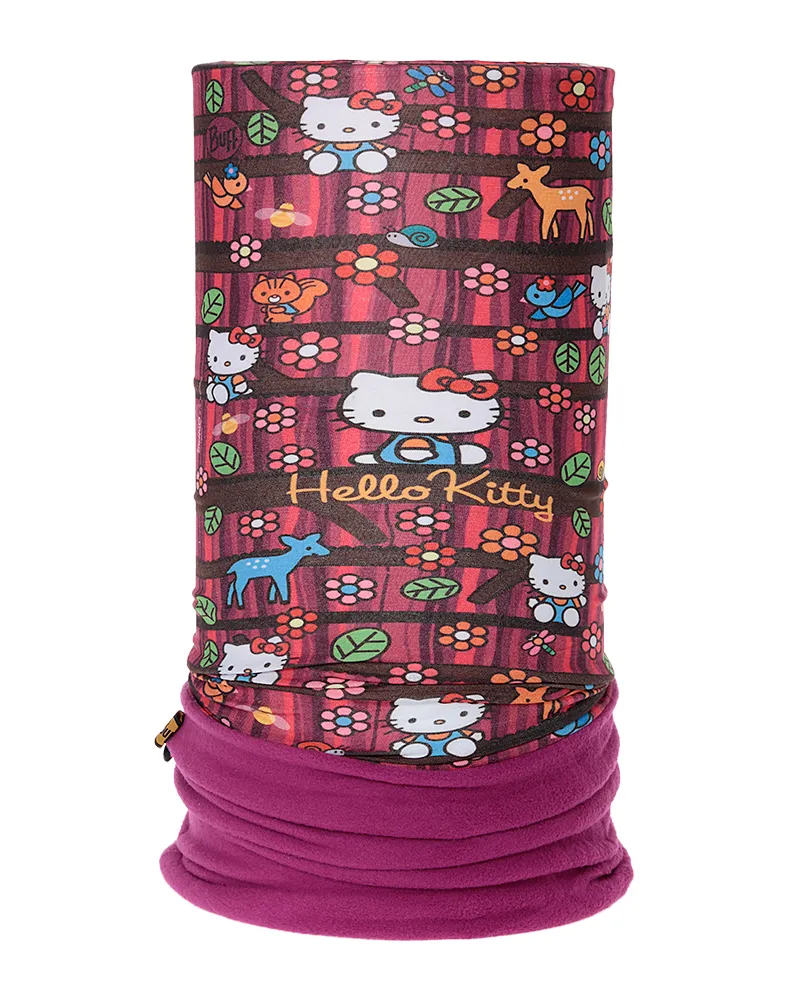 BUFF Multifunktionaler Schlauch mit Fleecefutter Hello Kitty 10500 girl Mehrfarbig
