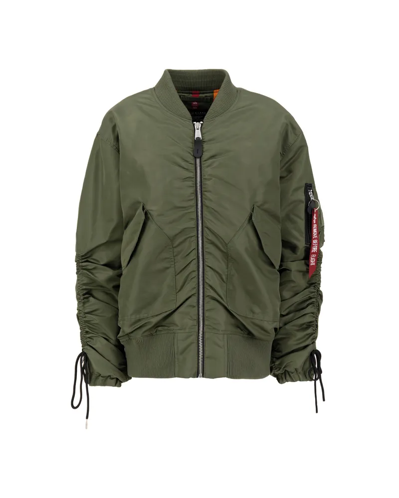 Alpha Industries CWU MA-1 Bomber Jacket Women Grün