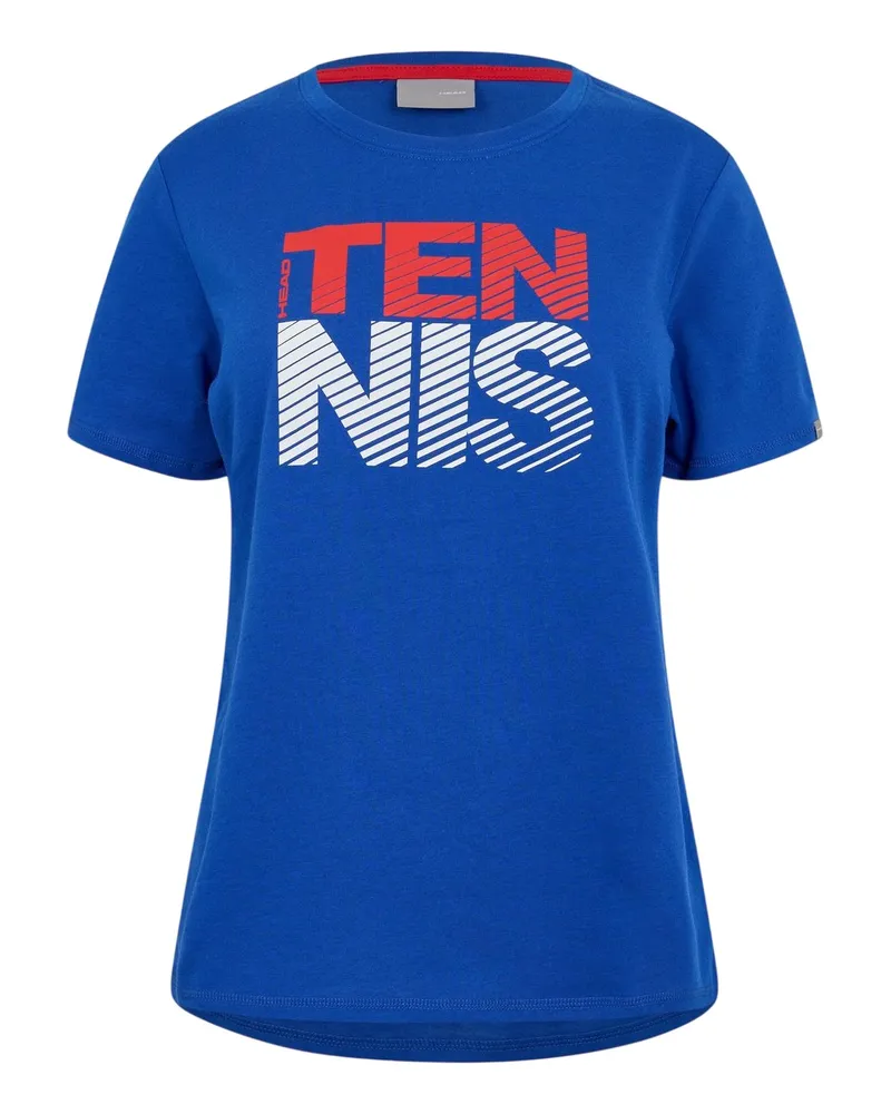 Head Club Lisa" T-Shirt für Damen, Rundhalsausschnitt (Blau Blau