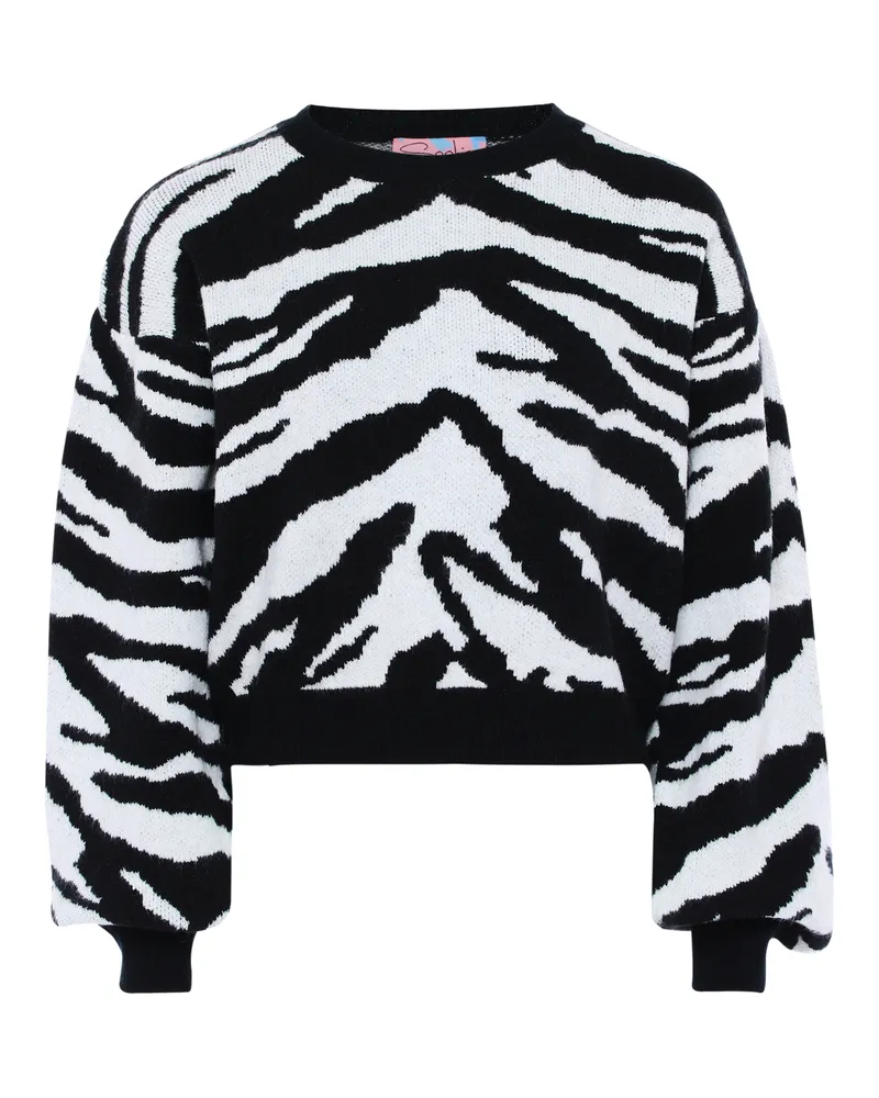 My Mo Pullover für Damen - Schwarz Schwarz