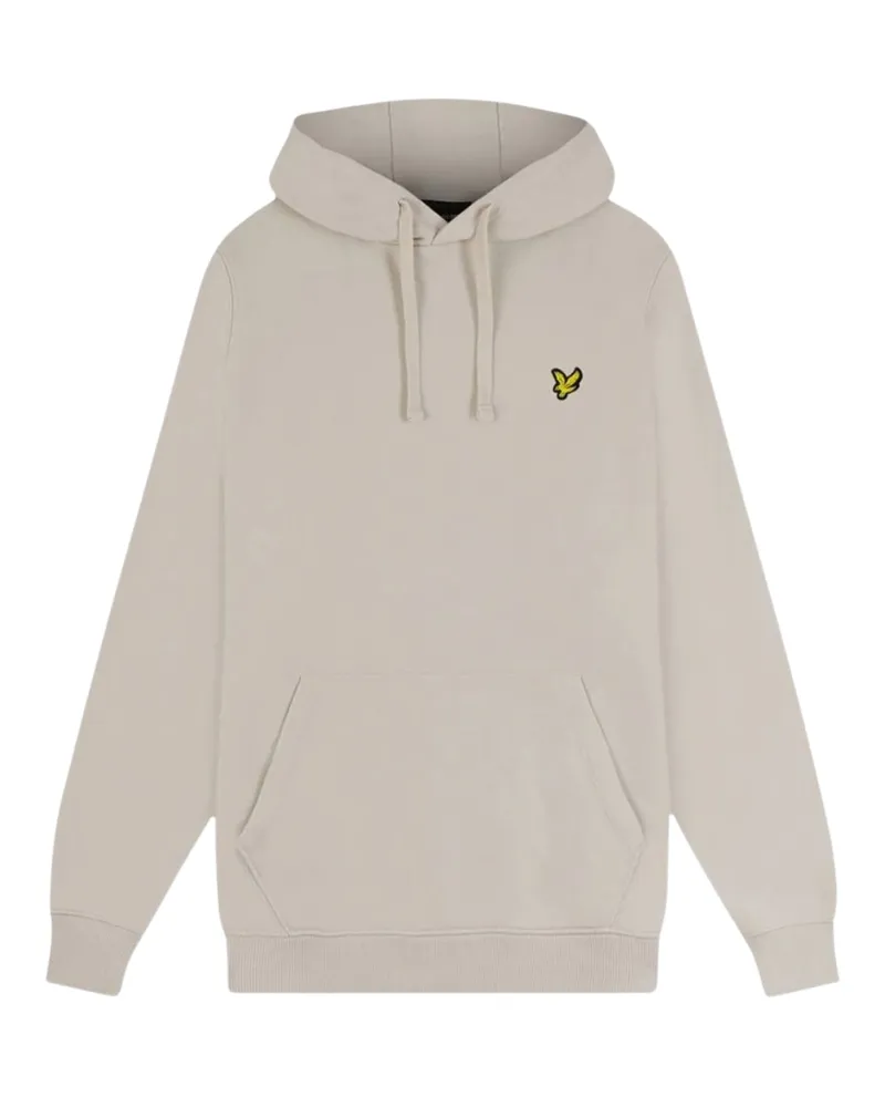 Lyle & Scott Branded Cove Pullover-Hoodie Creme