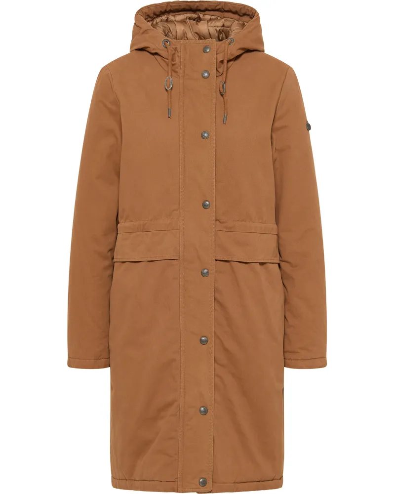 DreiMaster Wintermantel Damen Sand Sand