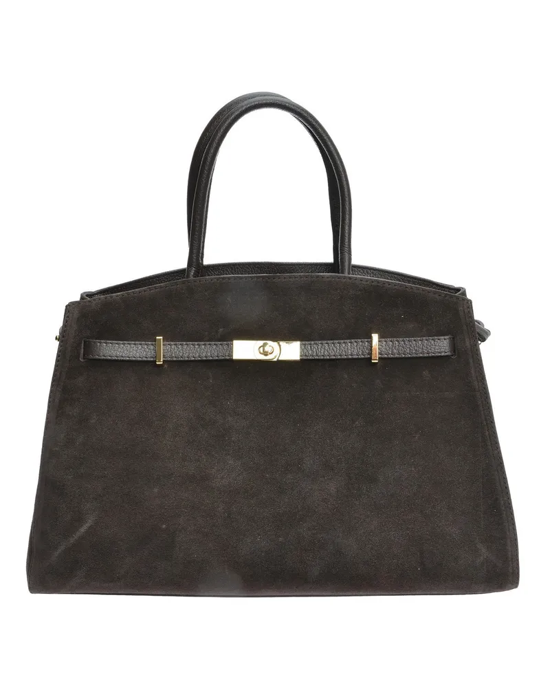 Isabella Rhea Kastanienbraun Rindsledertasche Dunkelbraun
