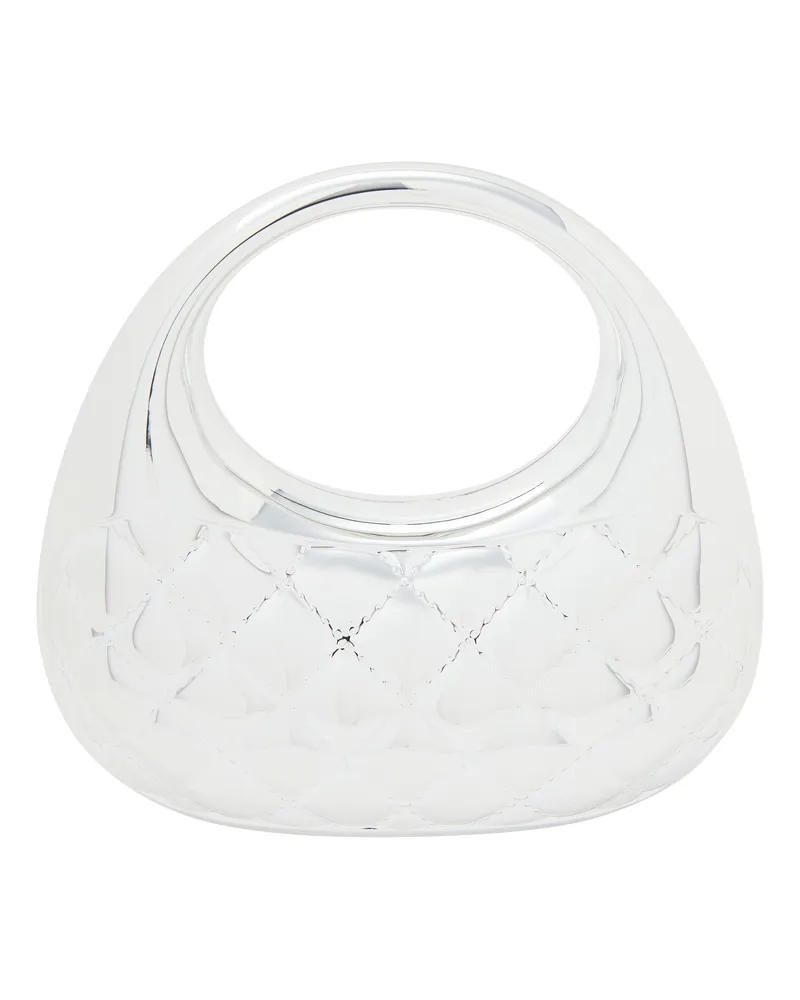 My Mo Handtasche Handtasche Frauen Silber Silber