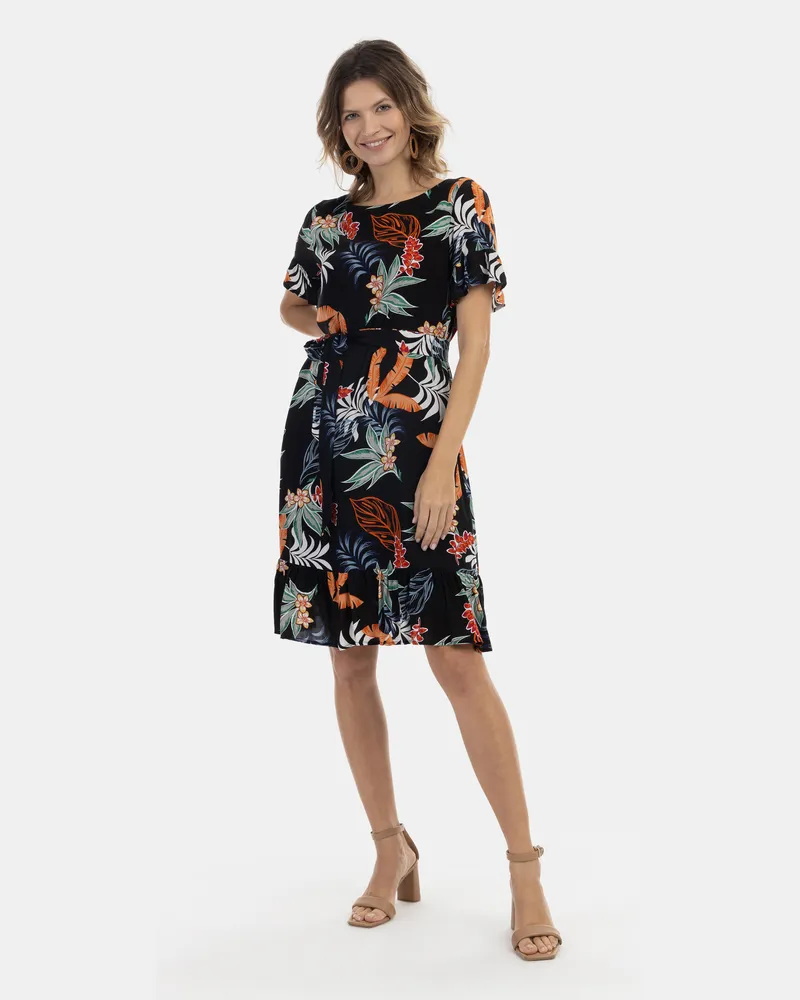 Usha robe  nowles Schwarz