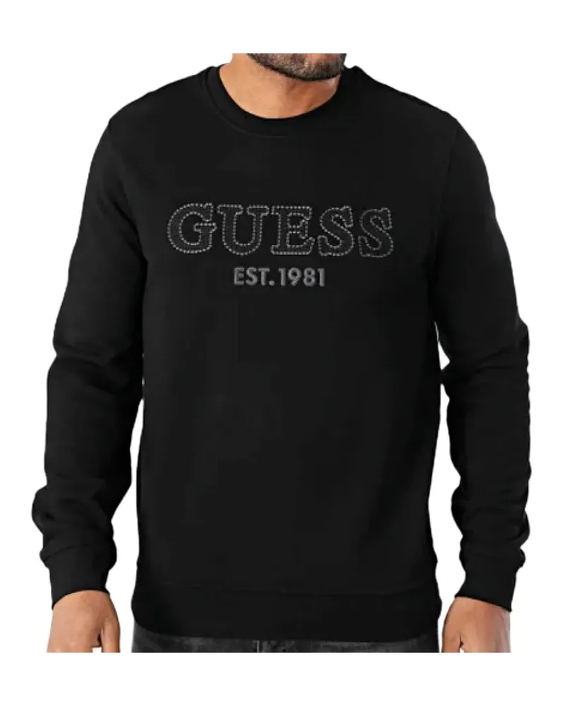 Guess Herren-Sweatshirt von , elegant Schwarz