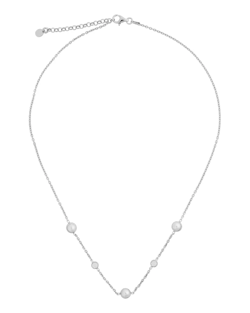 Orphelia Emilia' Damen 925 Sterling Silber Halskette - Silber ZK-7380 Silber