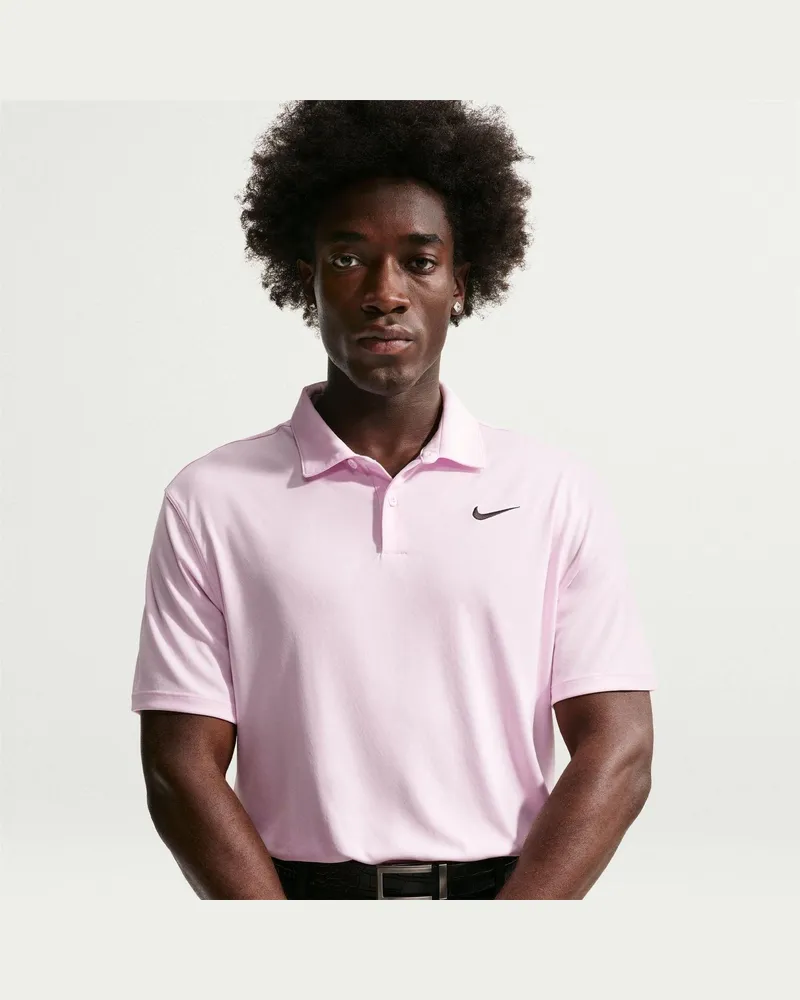 Nike Performance" Poloshirt für Herren, kurzärmlig (Schaum Pink Rosa