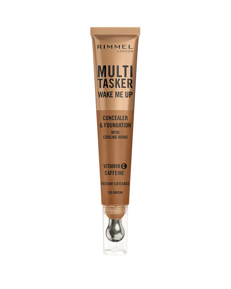 Rimmel London Multitasker Wake Me Up Concealer Und Make-up-basis #mocha 20 ml 