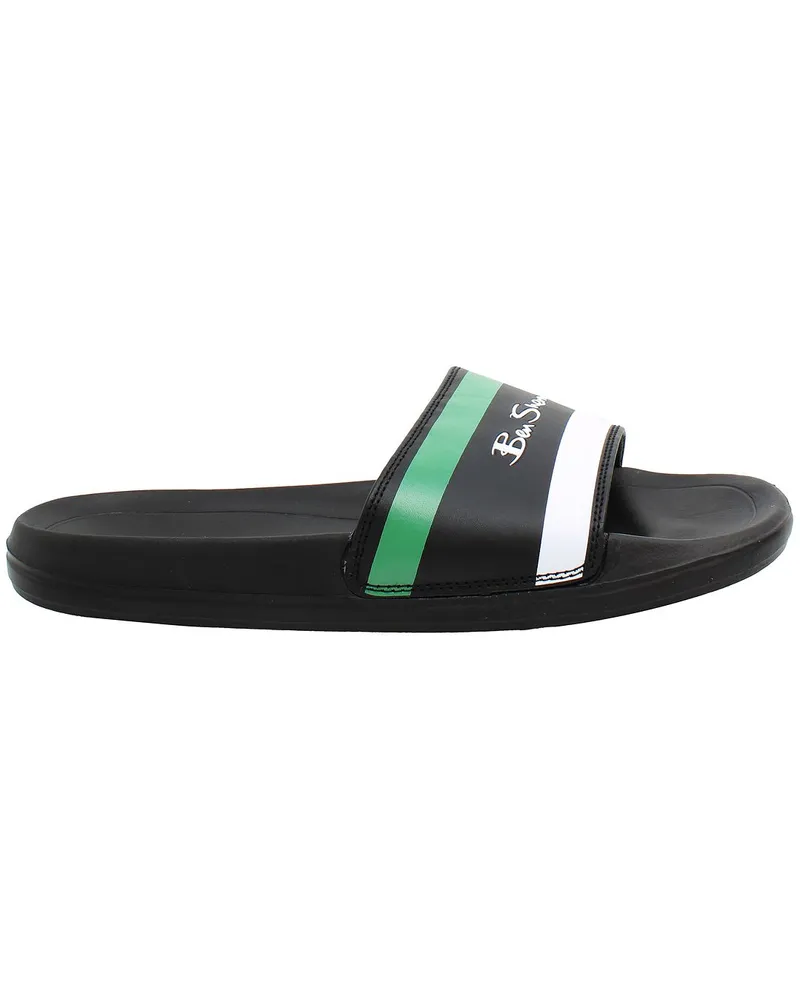 Ben Sherman Sidney Herren Schwarz Flip-Flops Schwarz