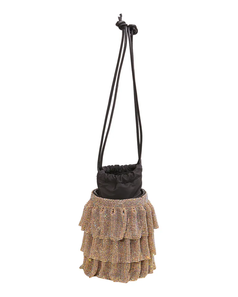 FAINA Handtasche Damen mehrfarbig Mehrfarbig