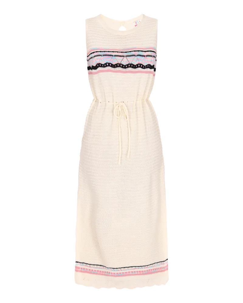 IZIA Kleid Frauen cremeweiß mehrfarbig Mehrfarbig