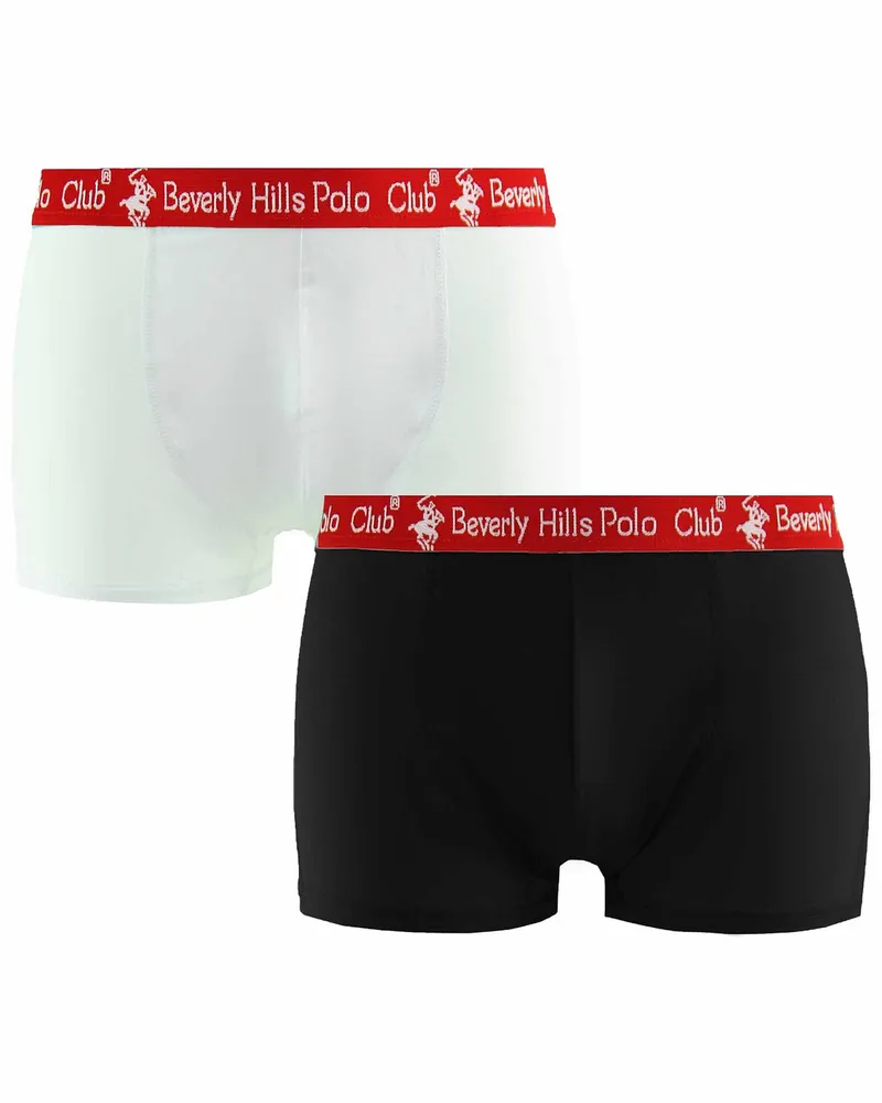 Beverly Hills Polo Club Herren 2er-Pack Badehosen Mehrfarbig