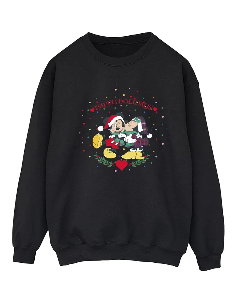 Disney Sweatshirt für Damen (Schwarz Schwarz