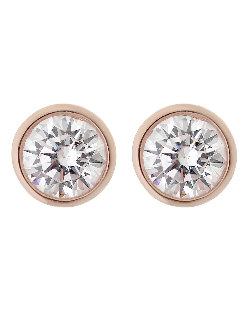 Orphelia Damen 925 Sterling Silber Ohrstecker - Rosa ZO-6079/1 Rosé