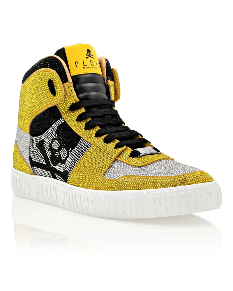 Philipp Plein Hightop-Sneaker Notorious Gelb