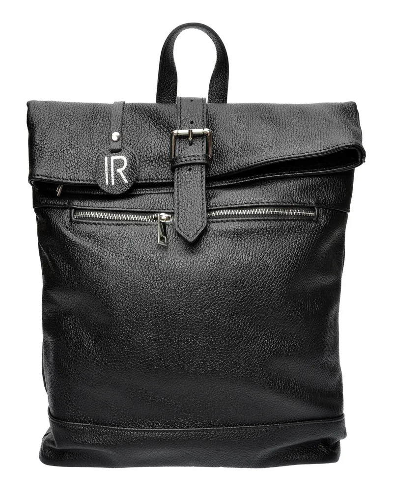 Isabella Rhea Schwarz Rindsledertasche Schwarz