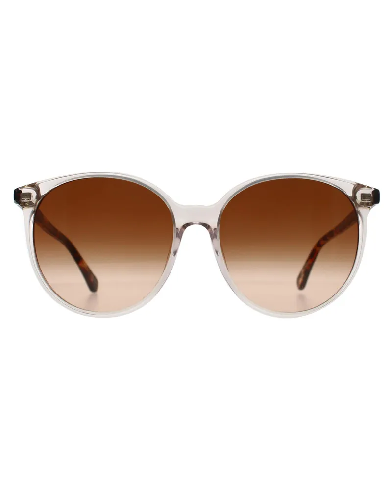 Kate Spade Kaia/F/S 900 HA kristallbraune Sonnenbrille mit Farbverlauf Weiß