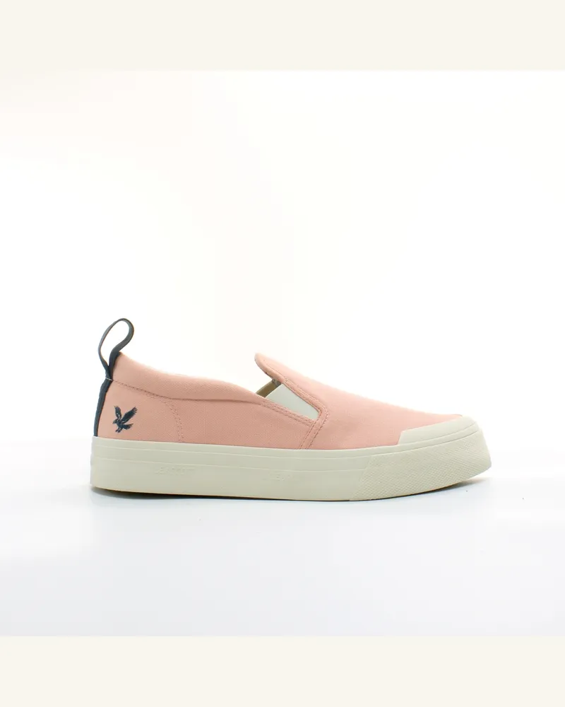 Lyle & Scott Duncan Herren Rosa Plimsolls Rosa