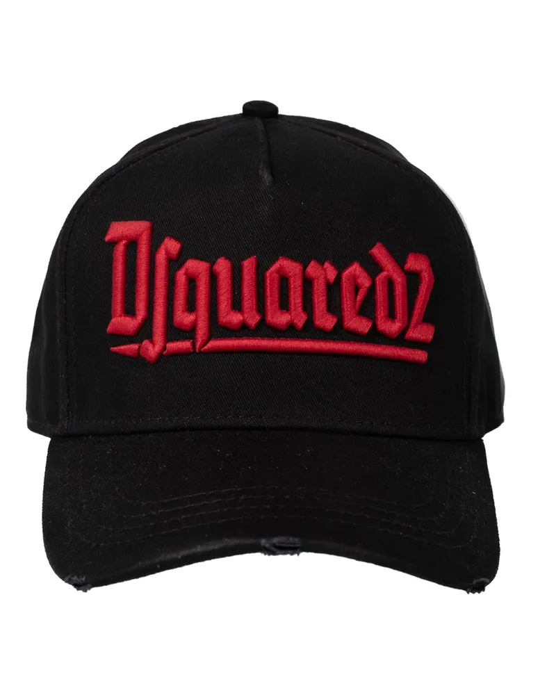 Dsquared2 Baseballmütze Herren schwarz Schwarz