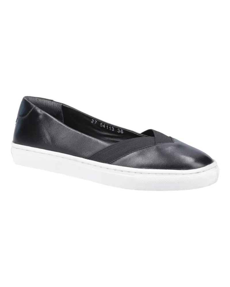 Hush Puppies Damen/Damen Tiffany Lederschuhe (Schwarz Schwarz