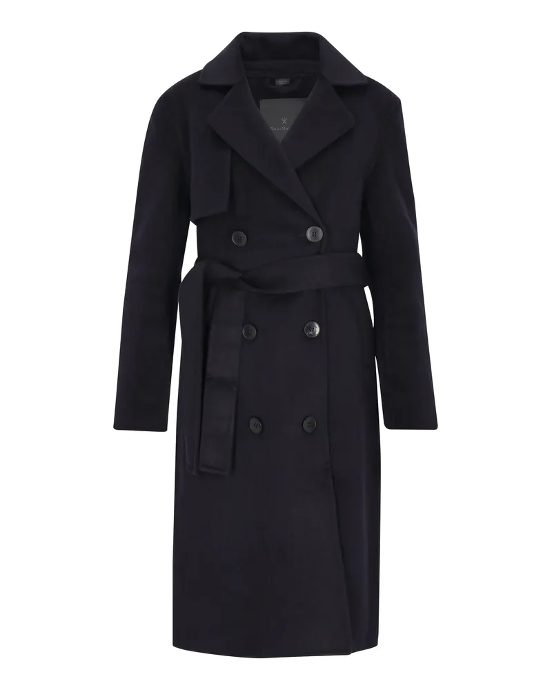 DreiMaster Mantel Frauen Marine Marineblau