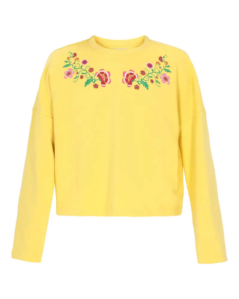 IZIA Sweatshirt Frauen Gelb Gelb