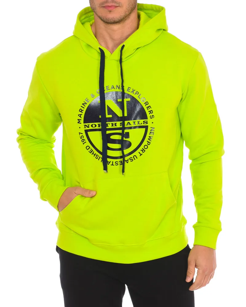 North Sails Kapuzenpulli 9022980 Mann Grün