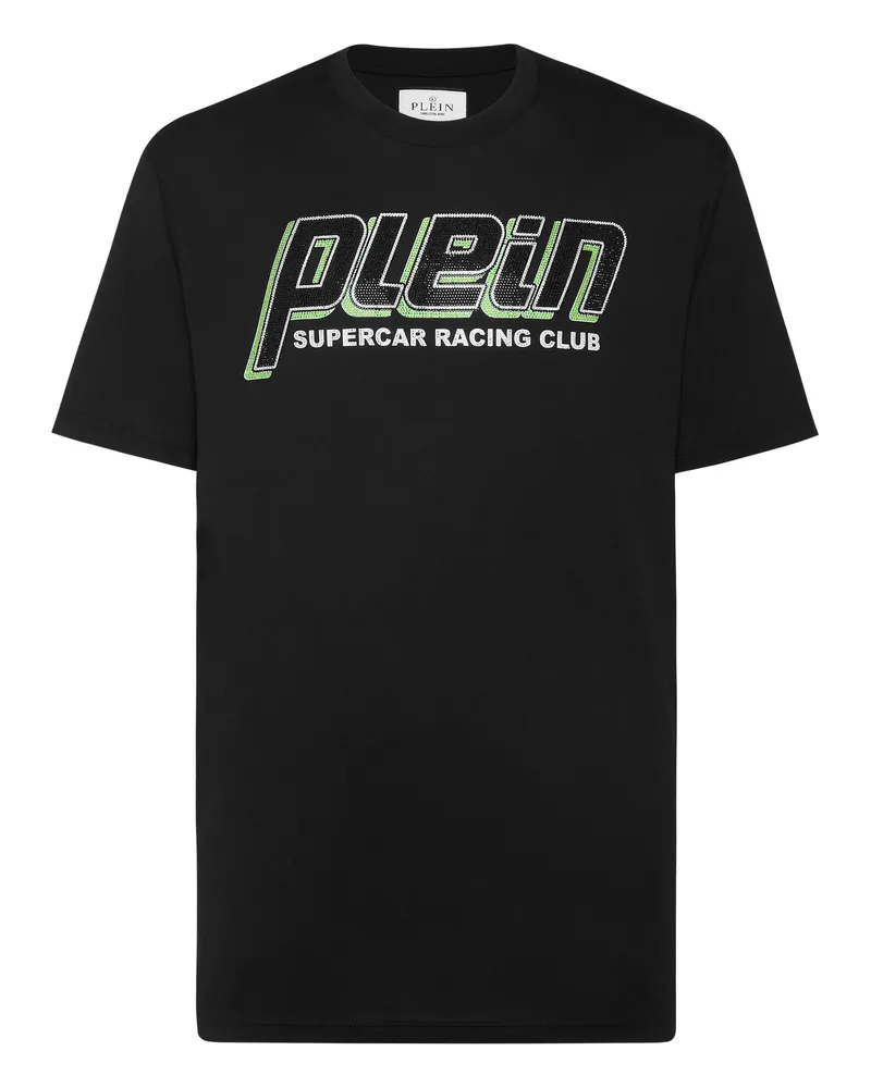 Philipp Plein T-Shirt Racing Schwarz