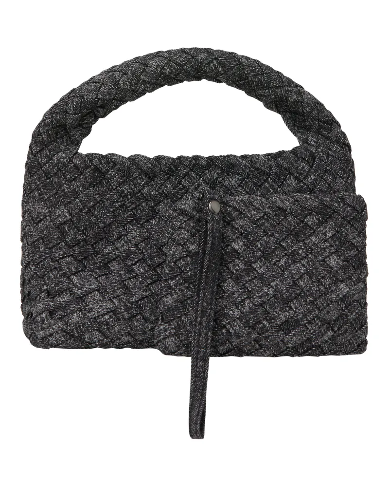 FAINA 2-IN-1-Tragetaschen-Set 2-IN-1-Tragetaschen-Set Frauen Schwarzer Denim Schwarz
