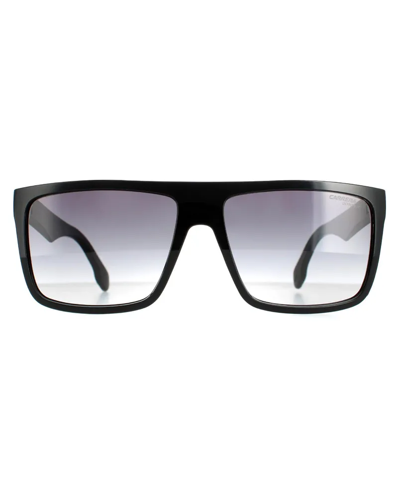 Carrera Rectangle Mens Schwarz Dunkelgrau Gradient 5039/S Schwarz