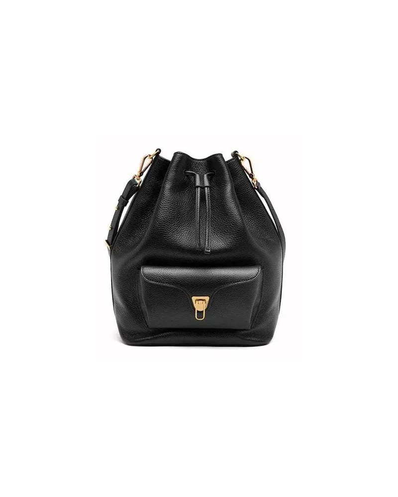 Coccinelle Handtasche Schwarz Schwarz