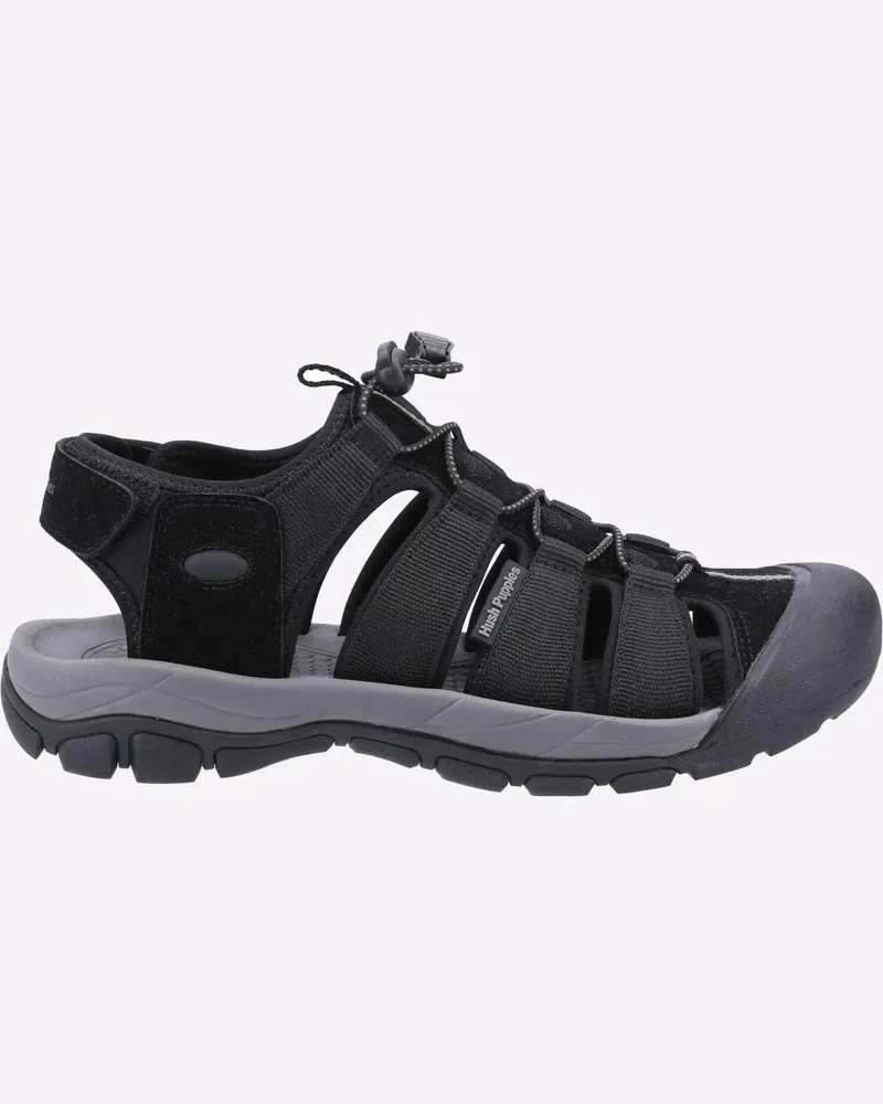 Hush Puppies Peru Sandale Herren Schwarz