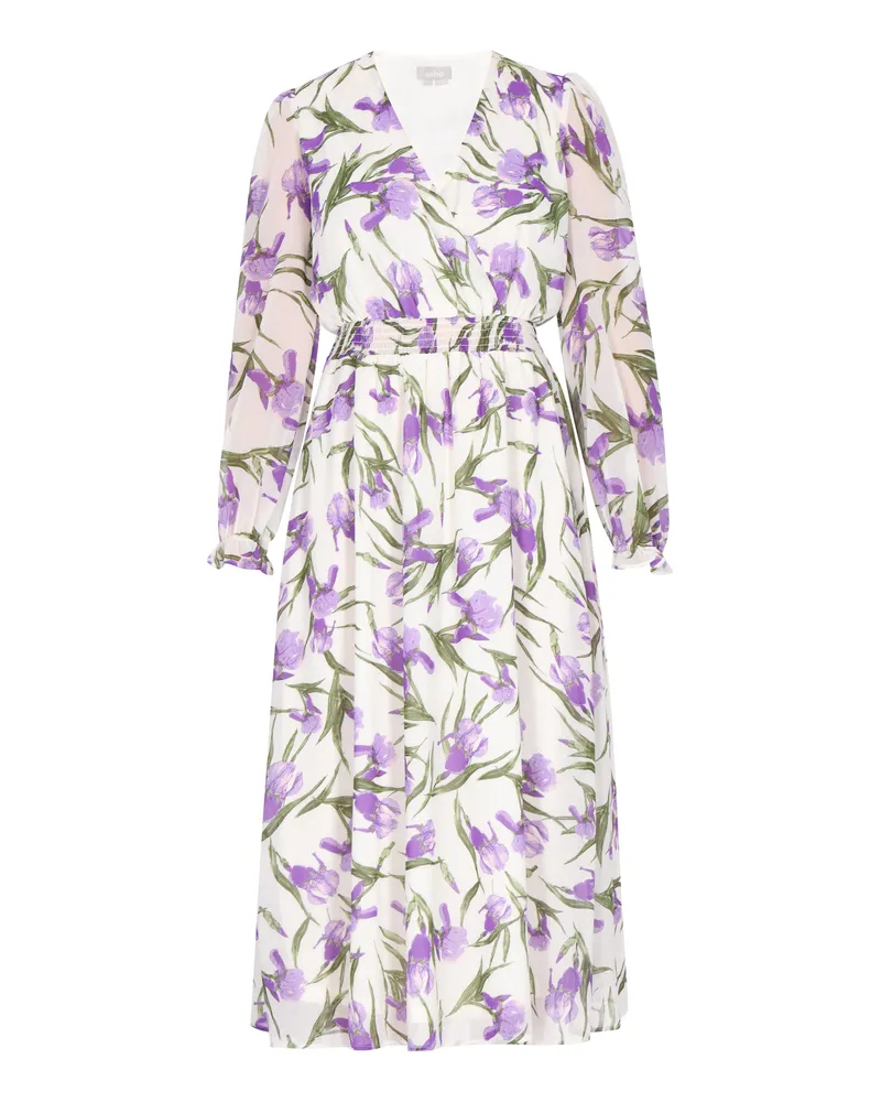 Usha Kleid Damen Hellviolett Mehrfarbig Violett