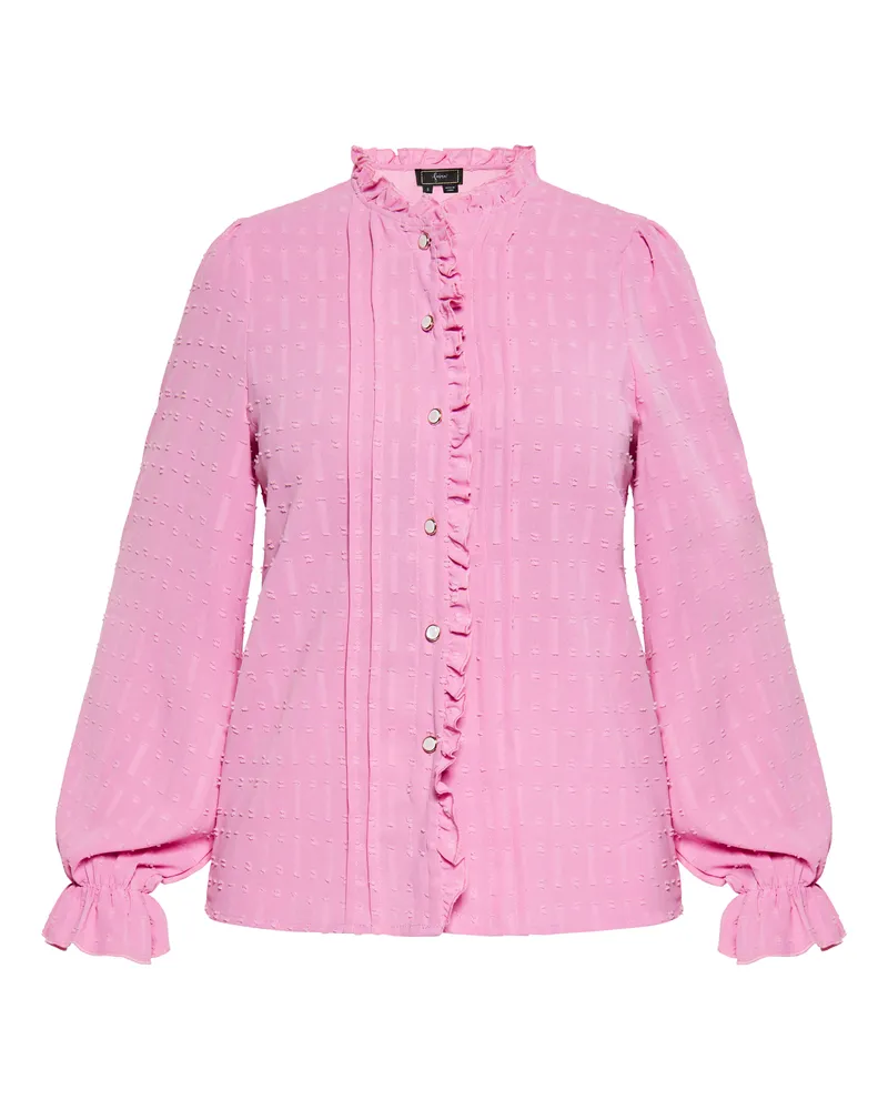 FAINA Blusenshirt Damen Rosa Rosa
