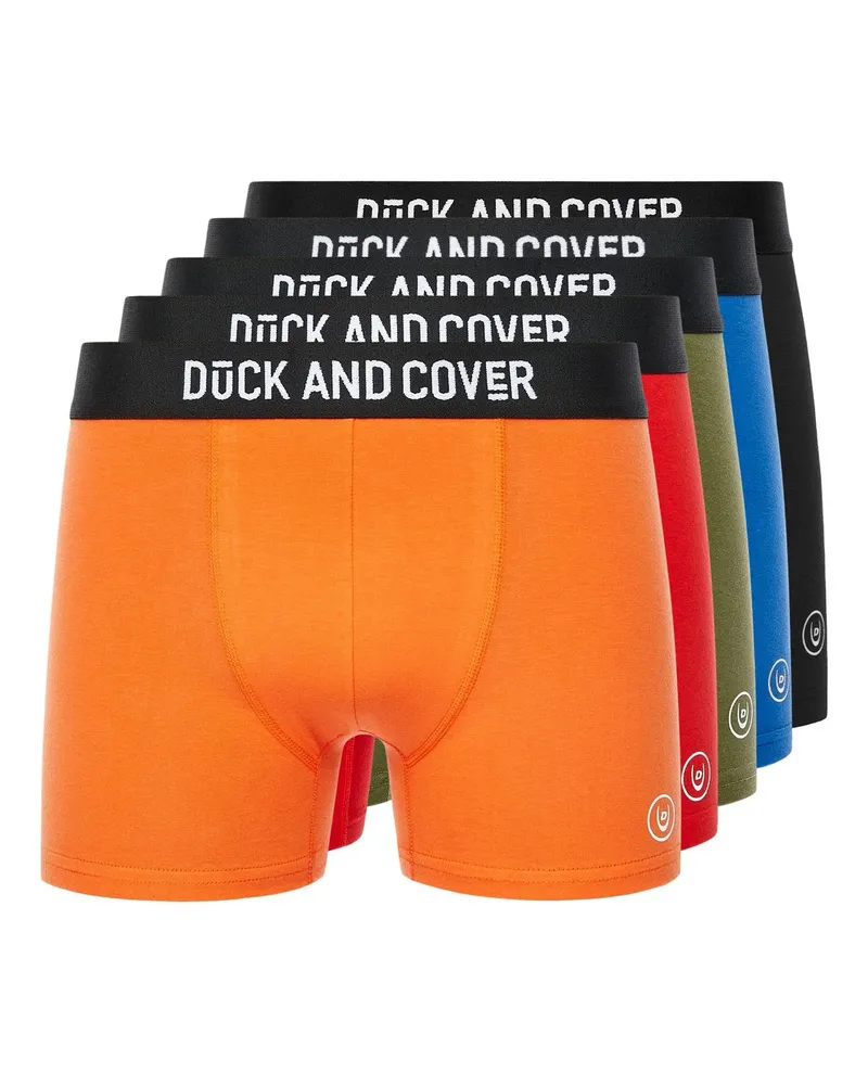Duck and Cover Thriller" Boxershorts für Herren(5er-Pack) (Bunt Grün