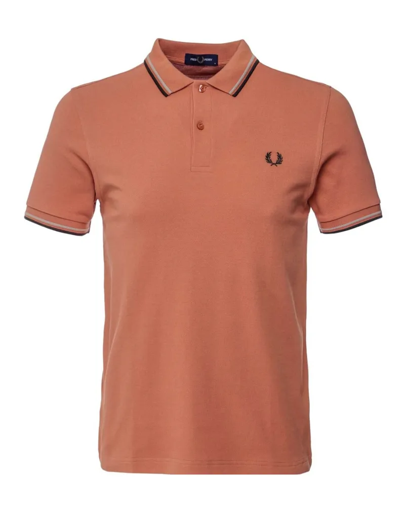 Fred Perry Twin-tipped Poloshirt - Orange Orange