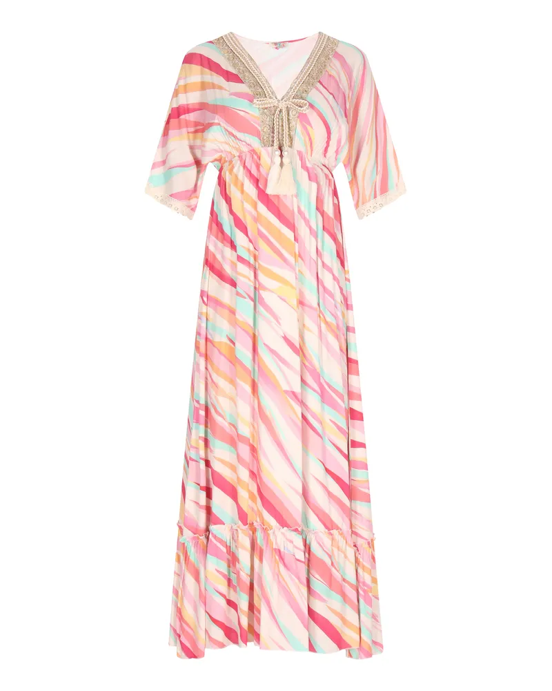 IZIA Kleid Damen Rosa Mehrfarbig Mehrfarbig