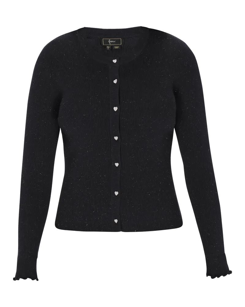 FAINA Strickjacke Frauen Marine Marineblau