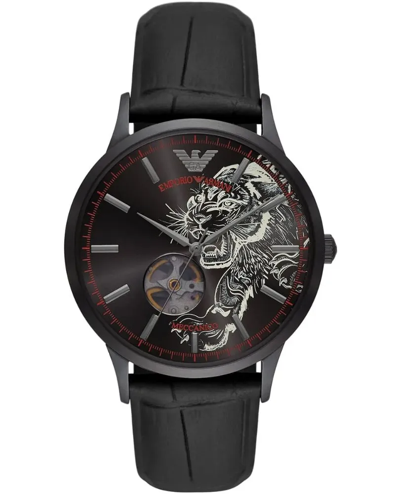 Emporio Armani AR60046 Automatische Herrenuhr Schwarz