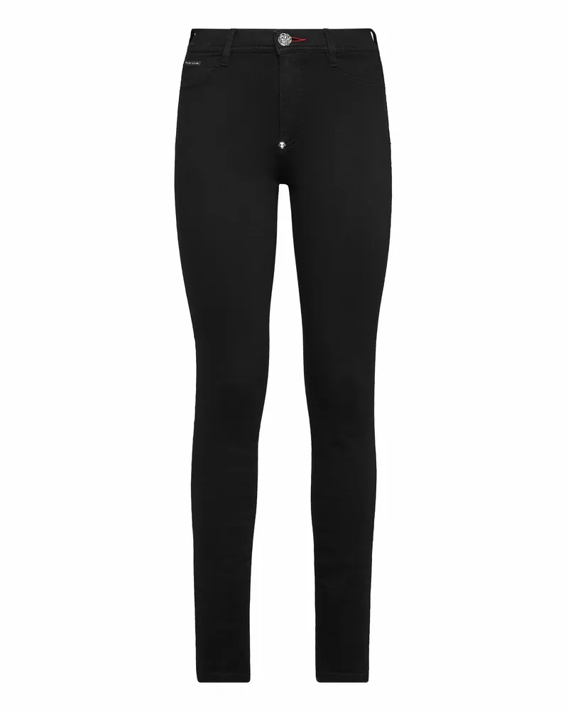 Philipp Plein Jeggings Iconic Plein Blau