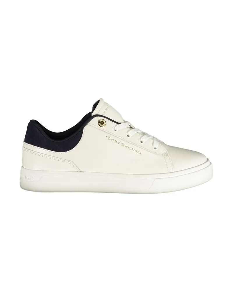 Tommy Hilfiger Bianco Sneaker aus Polyurethan für Damen - Weiß Weiß