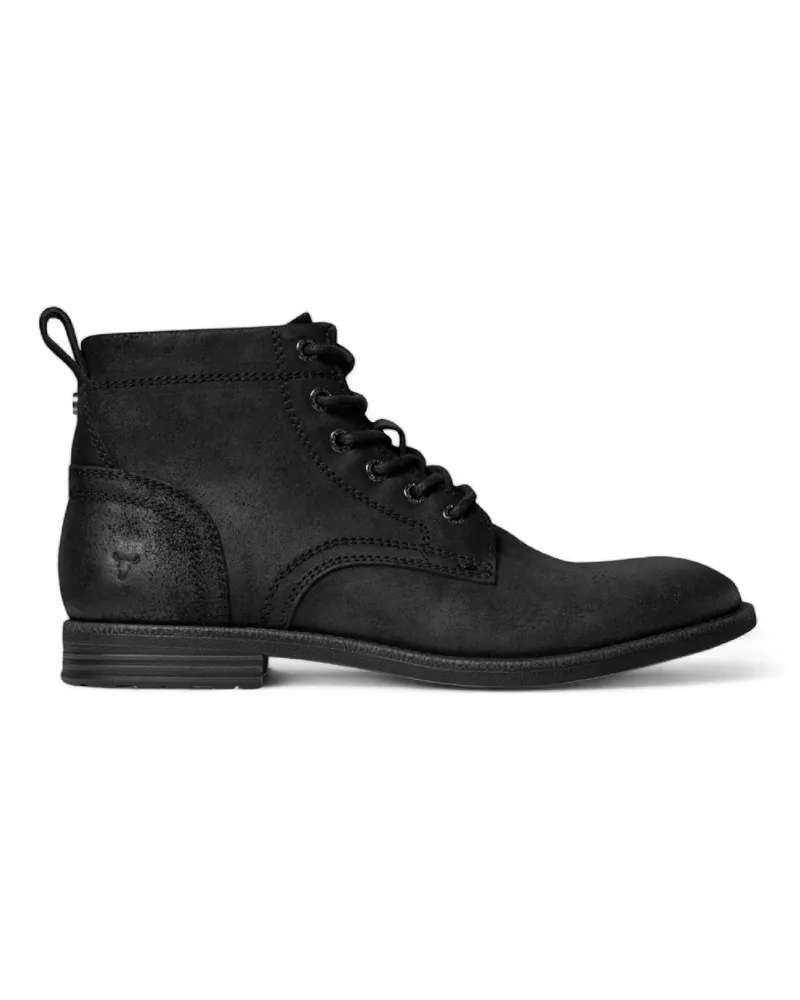 WINDSOR SMITH Windsorsmith Chelsea-Stiefeletten aus schwarzem Leder – Sergio Schwarz