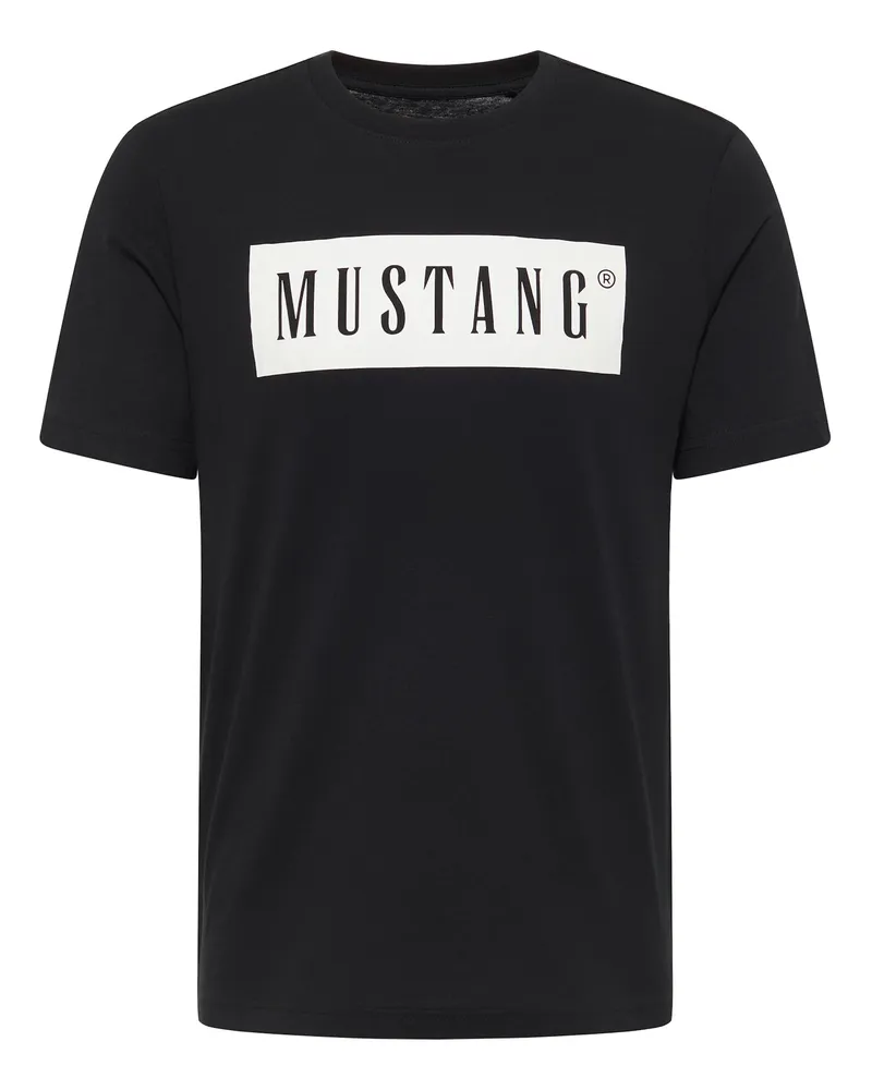 Mustang T-Shirt Schwarz