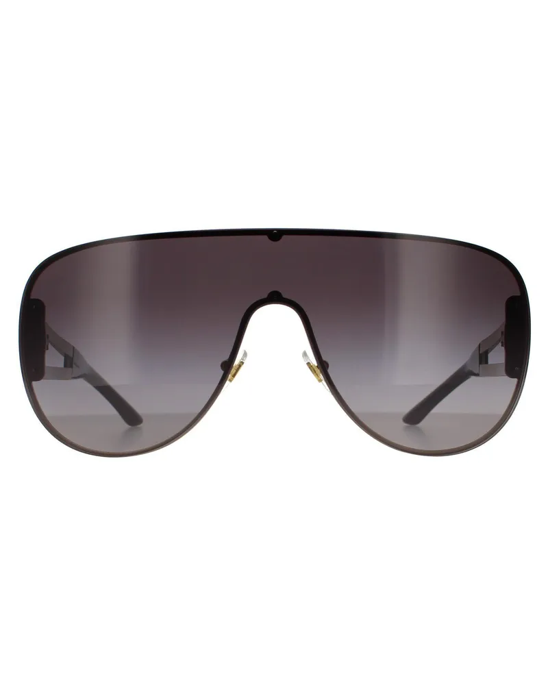 Versace Sonnenbrille VE2166 12528G Blassgold Grau Gradient Gold