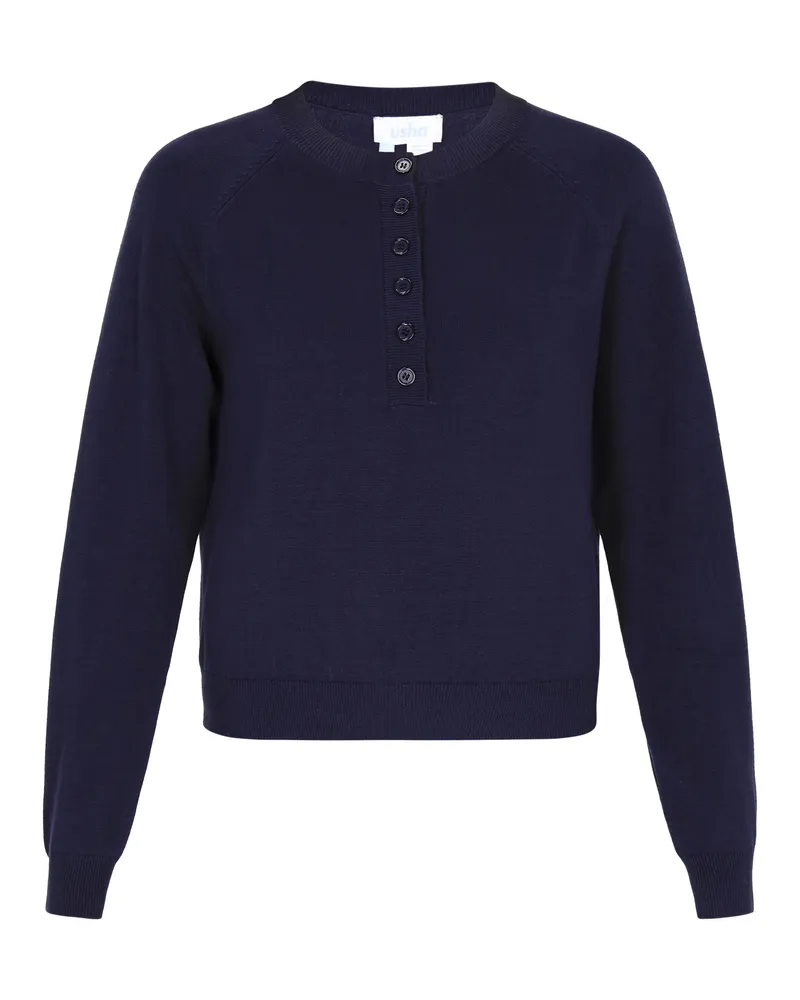 Usha Pullover für Damen - Marineblau Marineblau