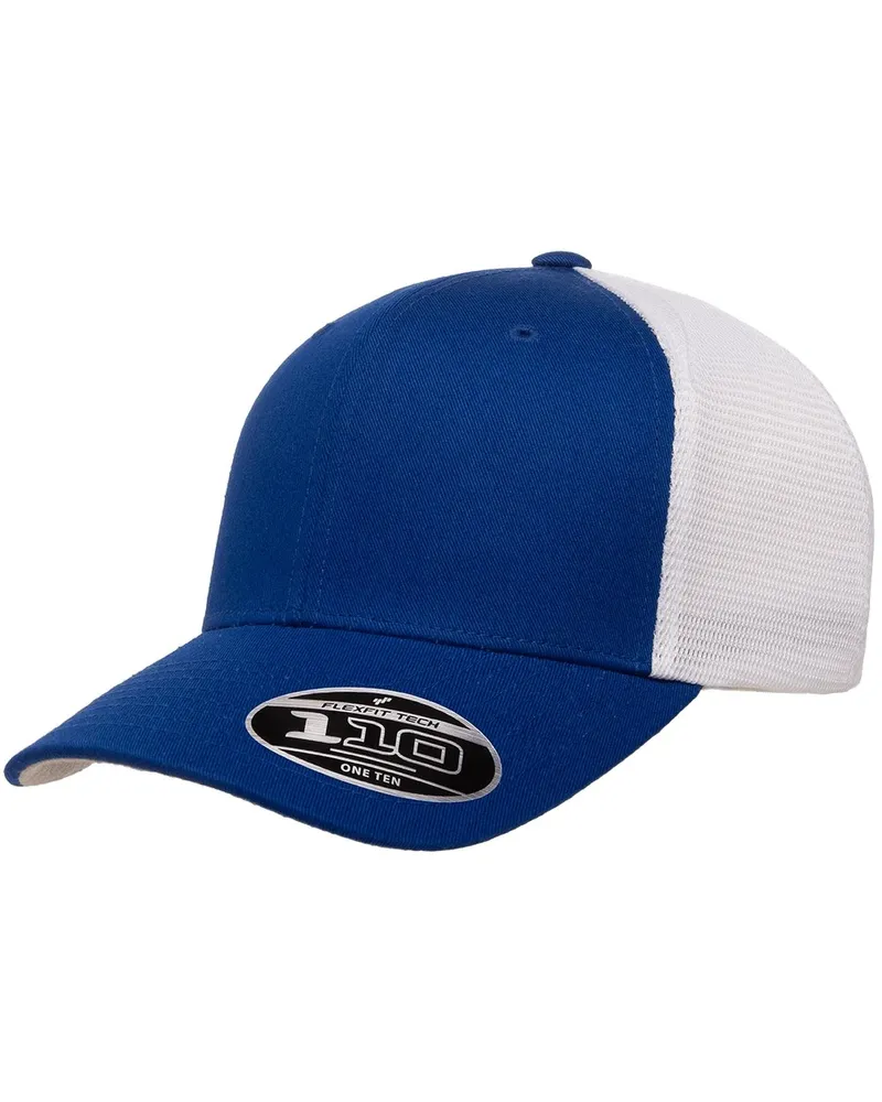 Flexfit 110" Trucker Cap (Königsblau/Weiß Marineblau