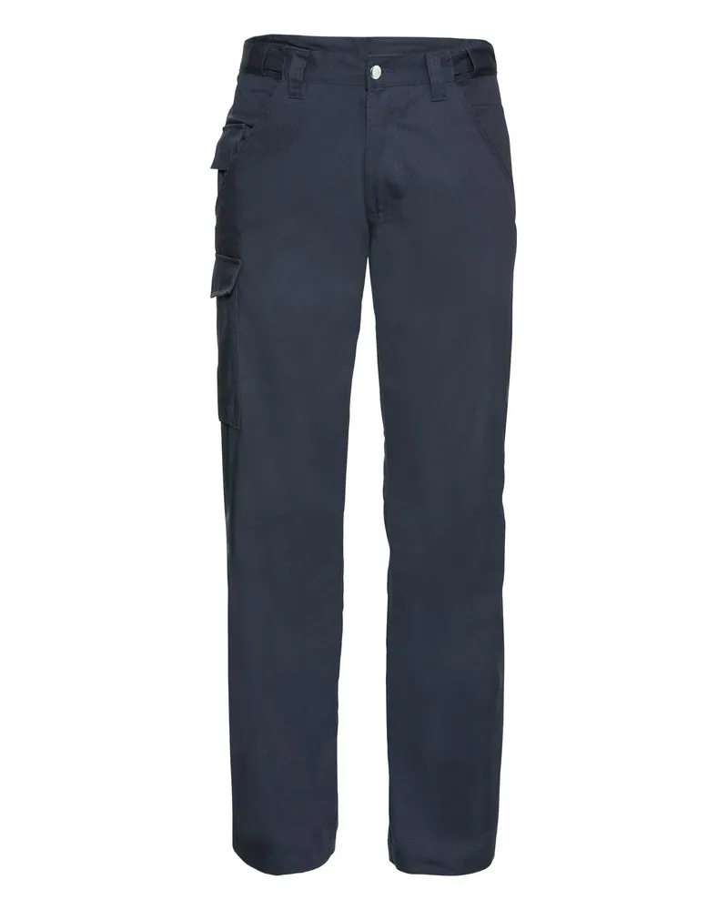 Russell Athletic Russell Workwear Polycotton Twill Hose für Männer, Standard Beinlänge (Marineblau Marineblau