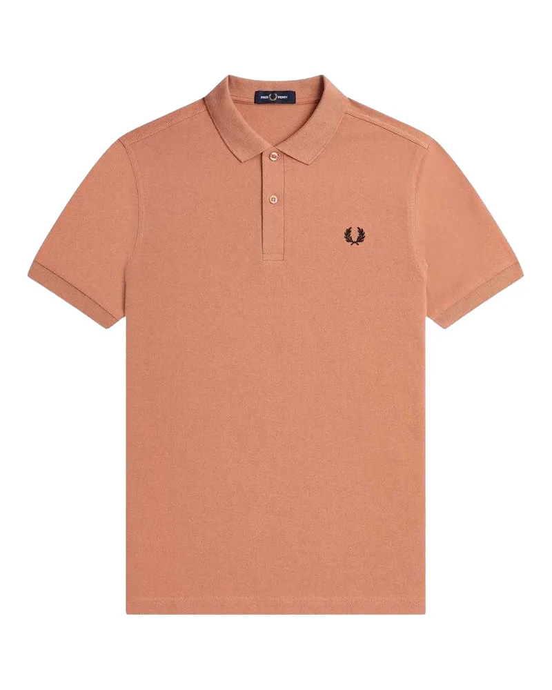 Fred Perry Poloshirt für Herren (Helles Rostbraun Dunkelbraun